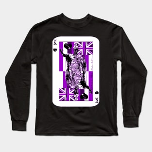 King of Hawai'i Kamehameha (purple) by Hawaii Nei All Day Long Sleeve T-Shirt